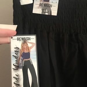 Size XL black flare pants